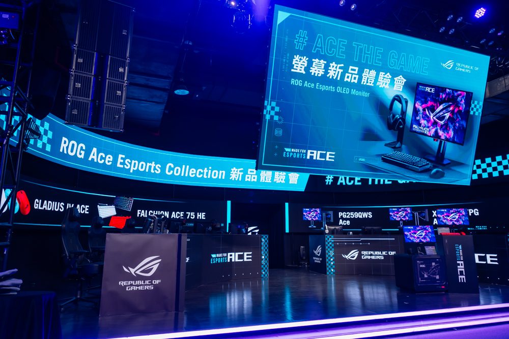 職業選手推爆!ROG Ace Esports OLED系列電競螢幕新上市