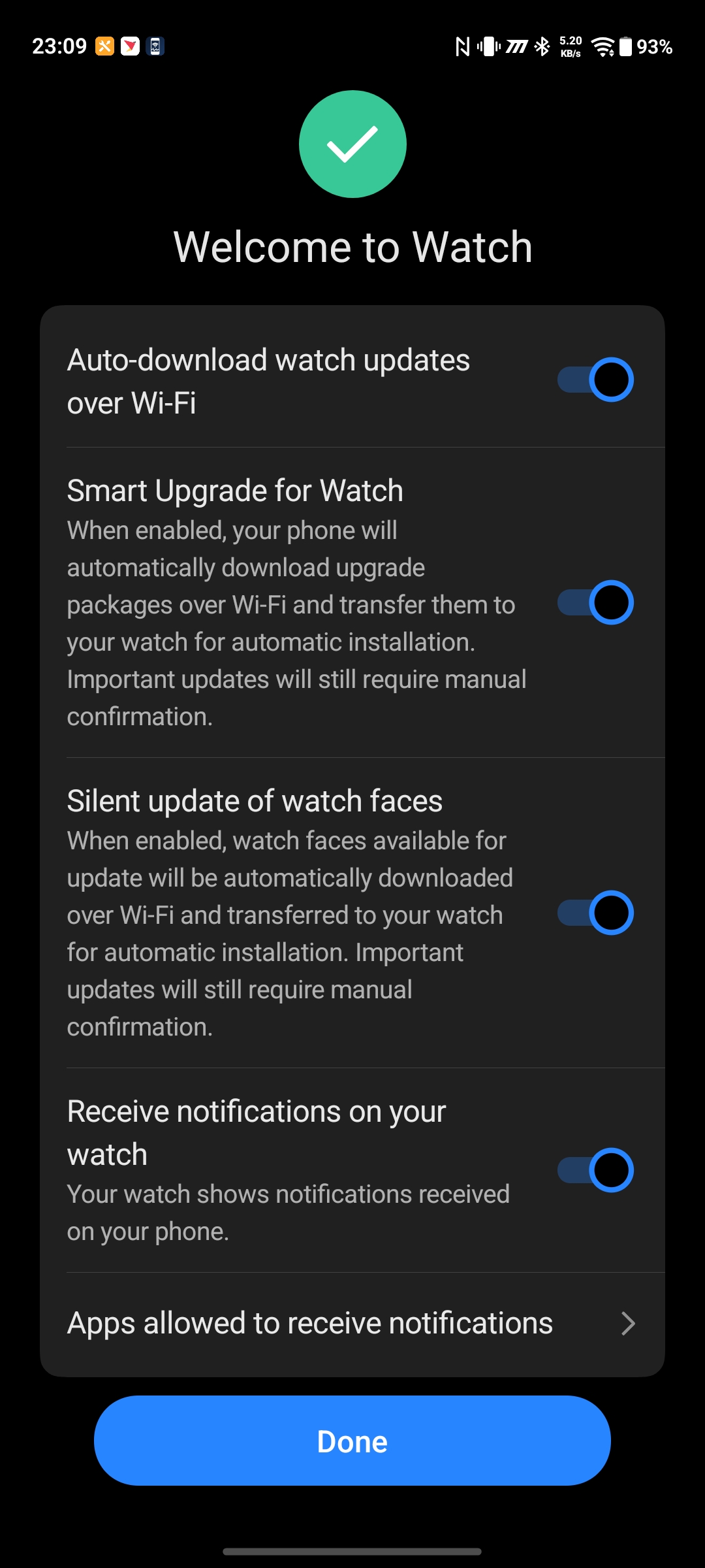 vivo Watch GT 2 設定截圖